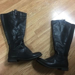 Torrid wide leg leather wide calf boots 9w